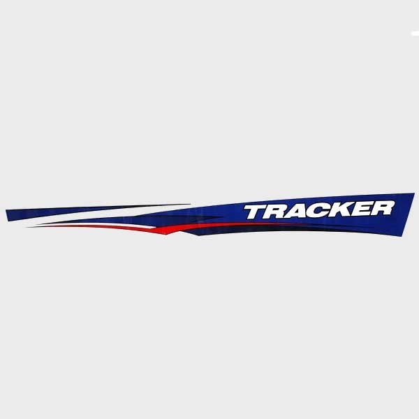 Tracker Marine Boat Decal 81 x 8 1/2 Inch Blue by Tracker Marine