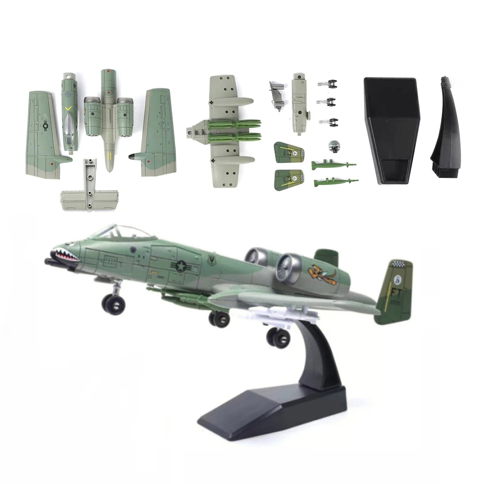 1/72 Us Air Force A-10 Thunderbolt Ii Warthog Assembly Model