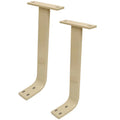 Premier Pontoon Boat Seat Armrest Bracket | 12 3/8 Inch Taupe (Pair)