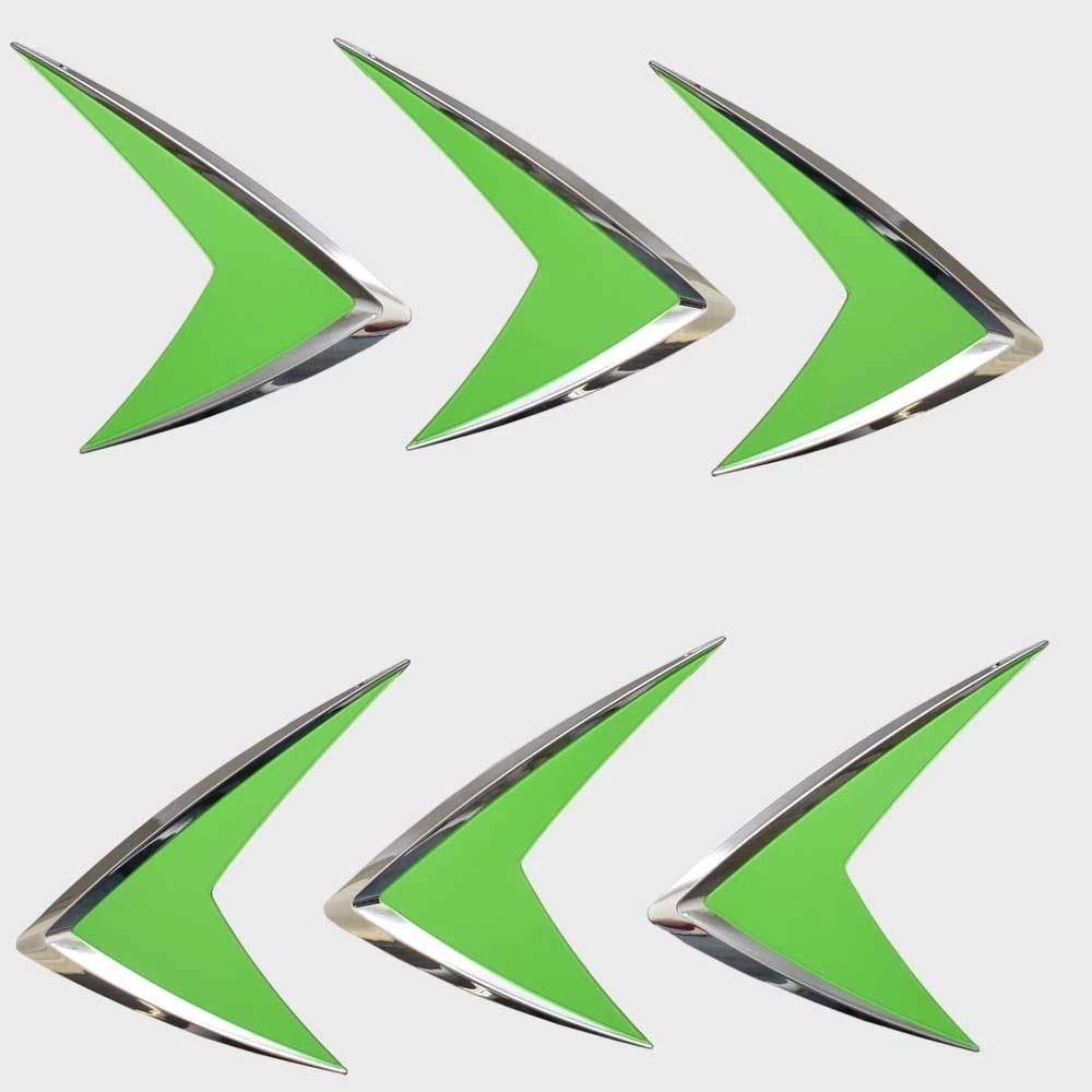 Chaparral Boats Raised Graphic Decal 14.02279 | . Set Green Chevron