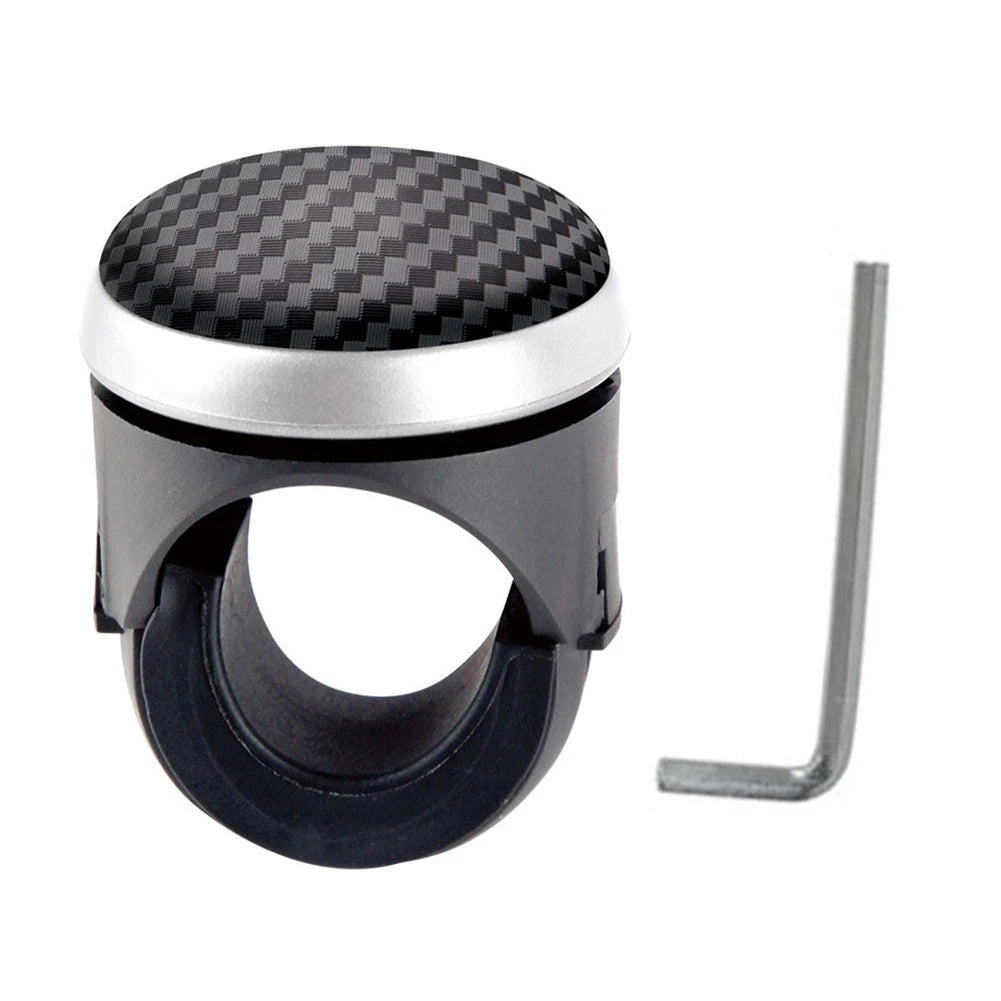 Abs And Silicone Steering Wheel Knob Compatible With Various Vehicle