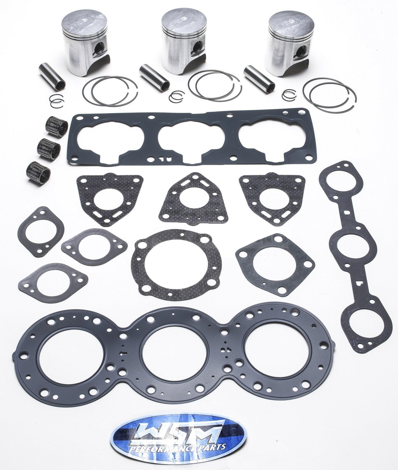 Kawasaki Piston Gasket Top End Rebuild Kit .50mm Over by Kawasaki