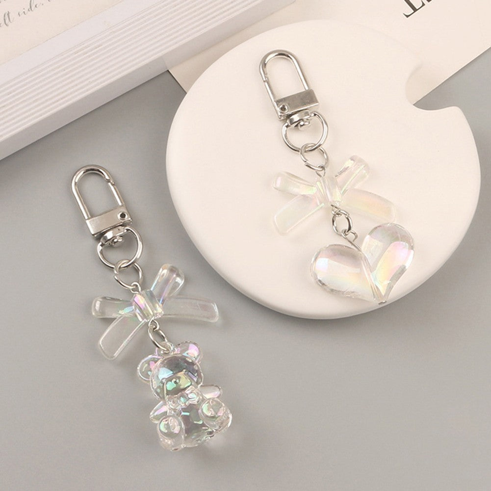 Colorful Resin Accessory Backpack Pendant Keyring