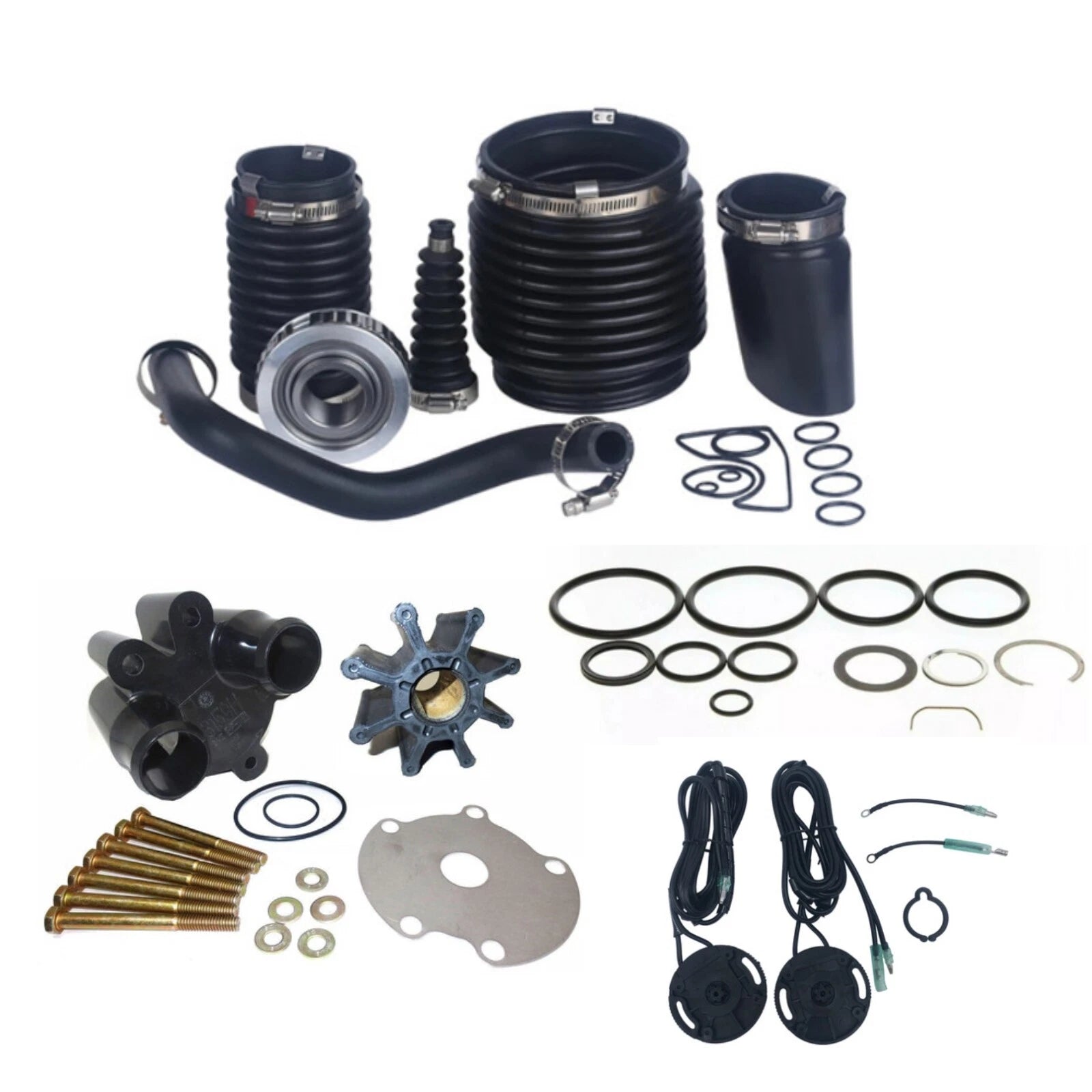 Transom Bellows Repair Kit for Mercruiser Bravo 1/2/3
