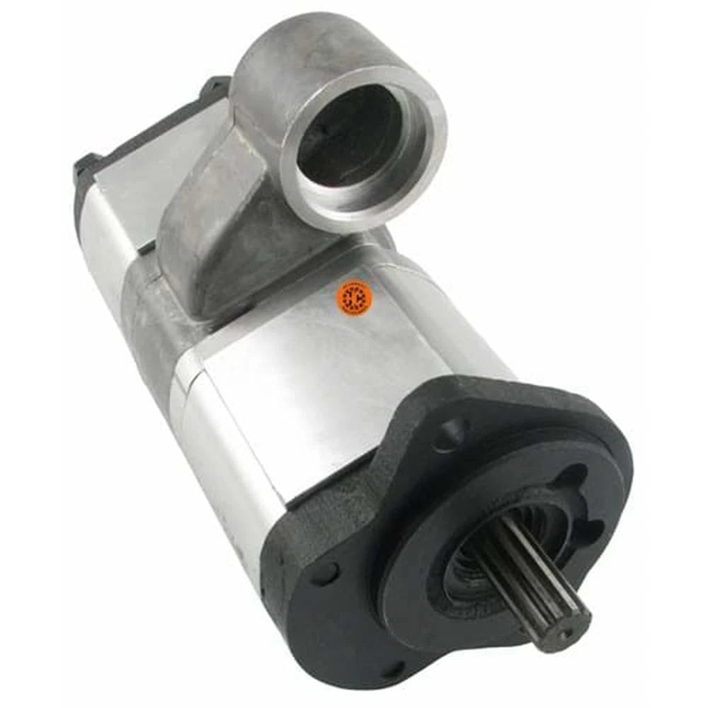 Hm3816909 Tandem Hydraulic Gear Pump Fits Massey Ferguson