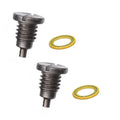 （2）for Mercruiser Magnetic Outdrive Drain Plug &Amp; Gasket