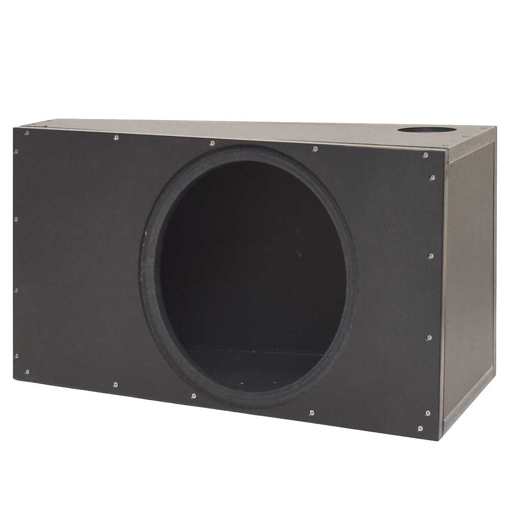 Boat Subwoofer Enclosure Black 25 5/8 x 13 1/4 Inch by Malibu