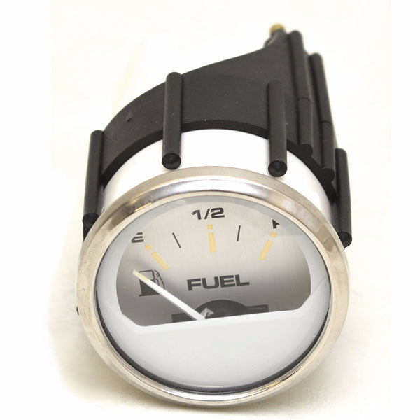 Faria Boat Fuel Gauge 2 Inch Silver by Faria