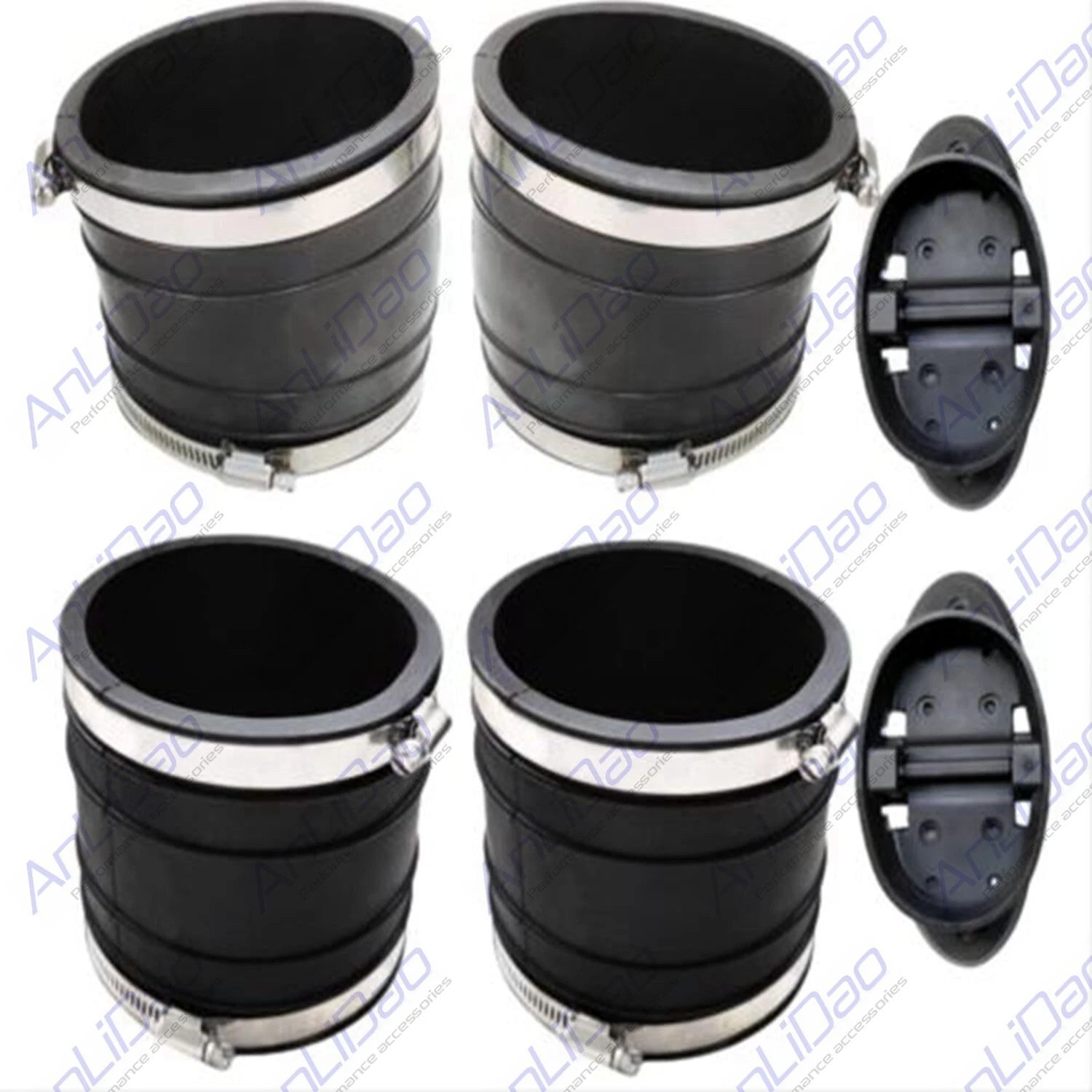 Fit Mercruiser Hose Bellows Exhaust Y-pipe Kit 807166a3 32-14358t