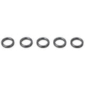 Fishing Guide Ring Set 5pcs Black