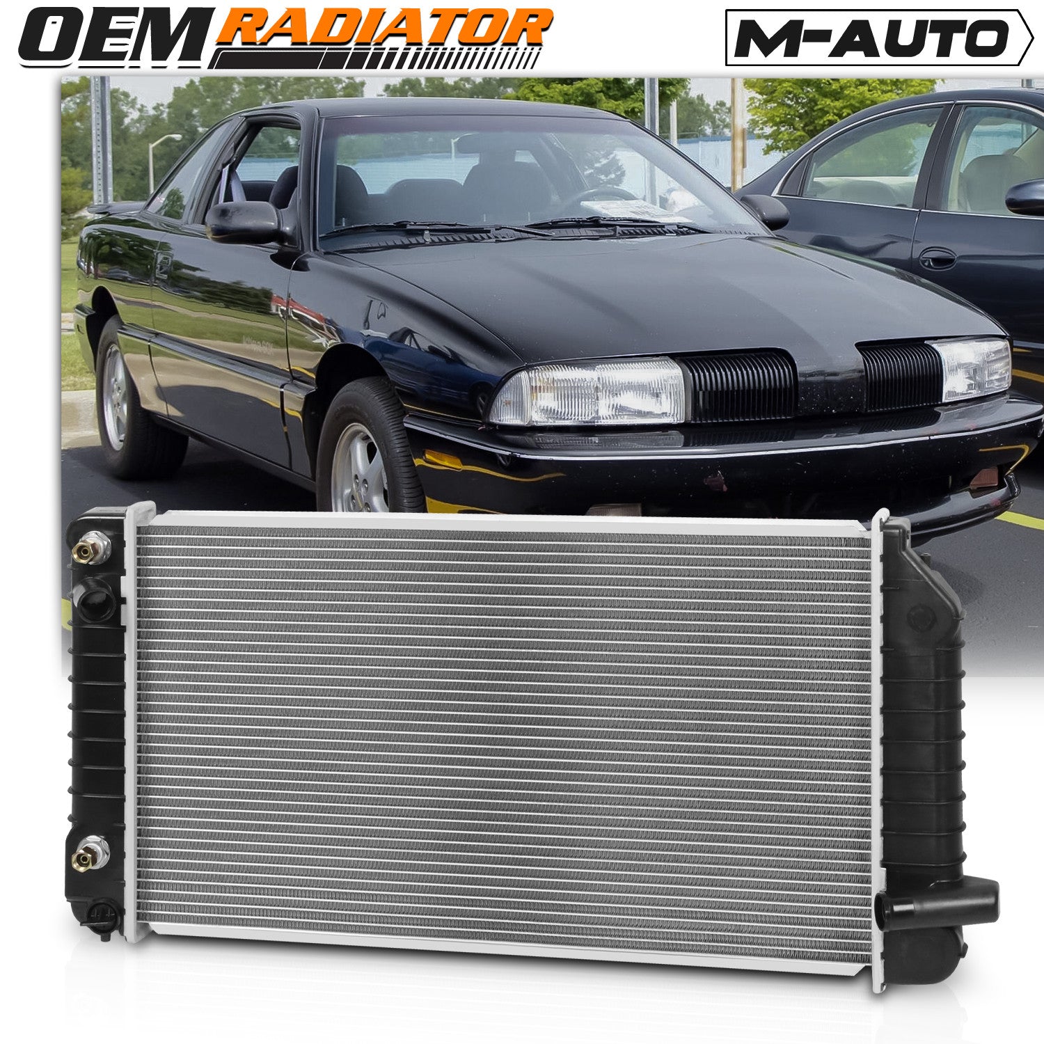 1343 Aluminum Core Radiator - OE Replacement