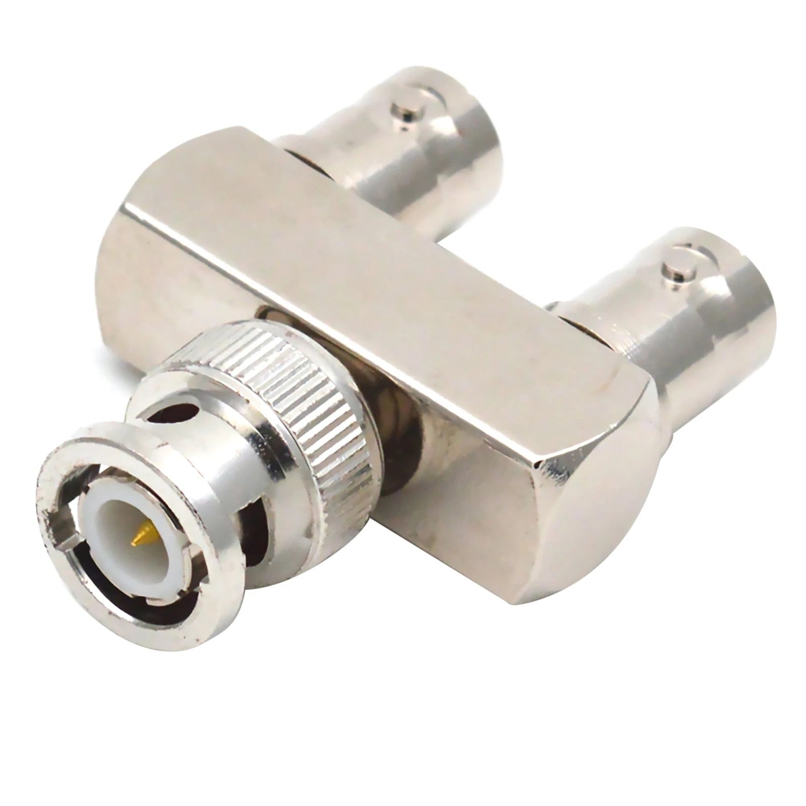 New Durable Bnc Connector Adapter Kits Bnc Male To Dual Bnc Female