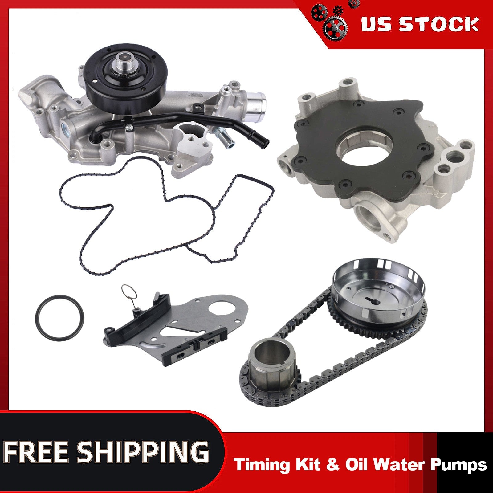 Timing Chain Oil Water Pump Set Dodge Ram 5.7L by Dodge