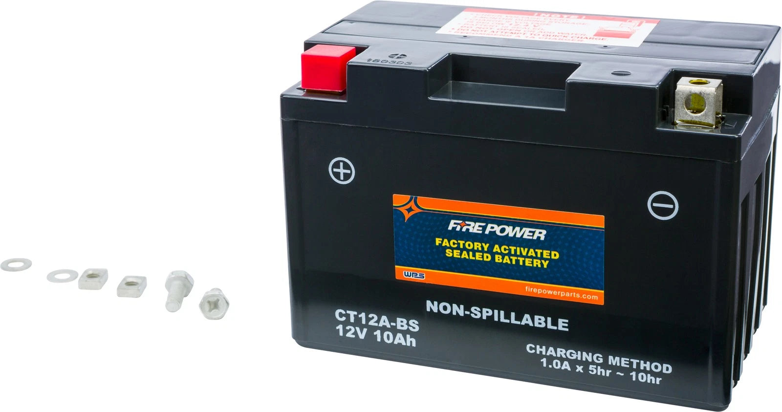 Fire Power Ct12a-bs Sealed 12V Motorcycle Battery – Fits Suzuki