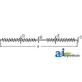 Ah95943 Auger, Shoe Grain Supply (Rh)