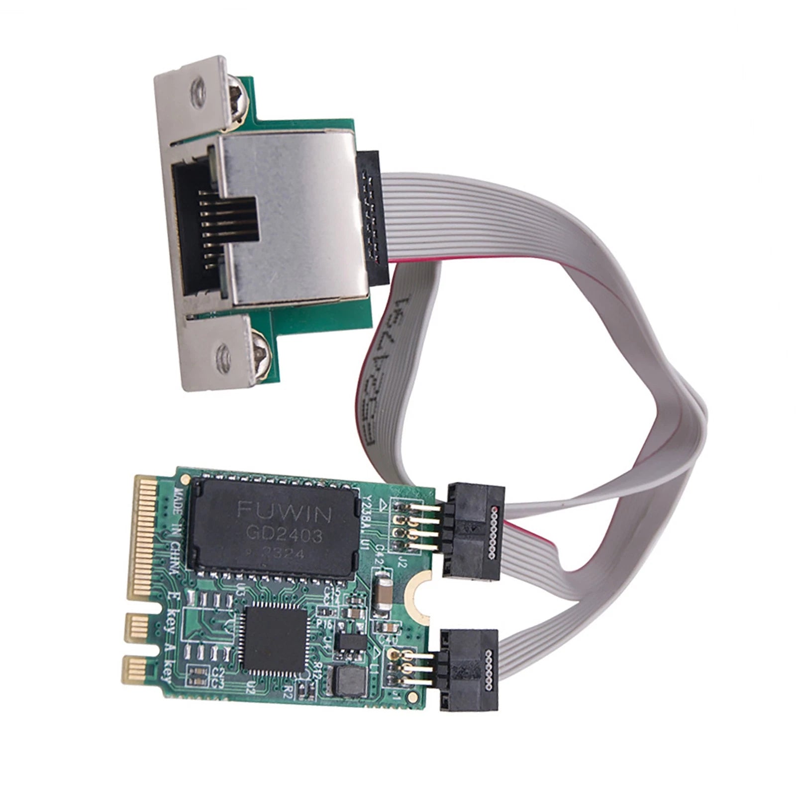 M.2 Key A+e 2.5g Gigabit Rtl8125b Rj45 Ethernet Network Lan Card