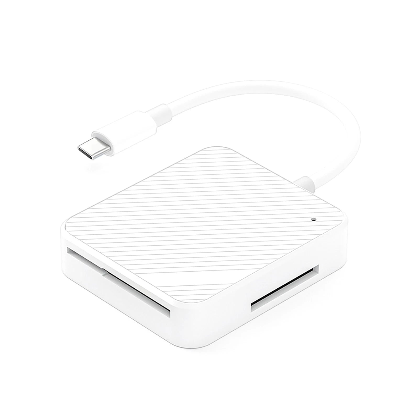 4 In 1 Type-c Smart Media M2 Sd Xd Card Reader Adapter 4-slot For