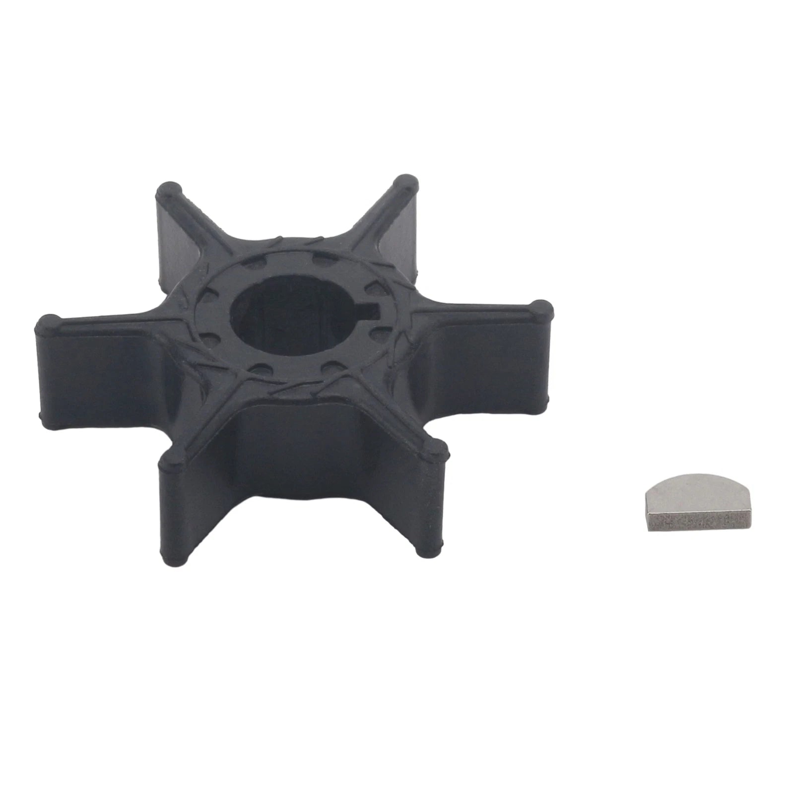 Boat Marine Water Pump Impeller W/ Key For Yamaha 8 9.9 15 Hp