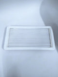 '-New- Msi Marine Pg16x8r, White Pg Grille Fixed | Hook & Hull Co