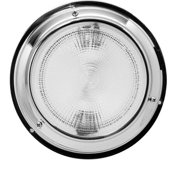 Marinco Guest Boat Cabin Dome Light 24010 | 12V 5 1/2 Inch StainlessOp