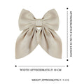 Feminine Satin Bow Lightweight Design