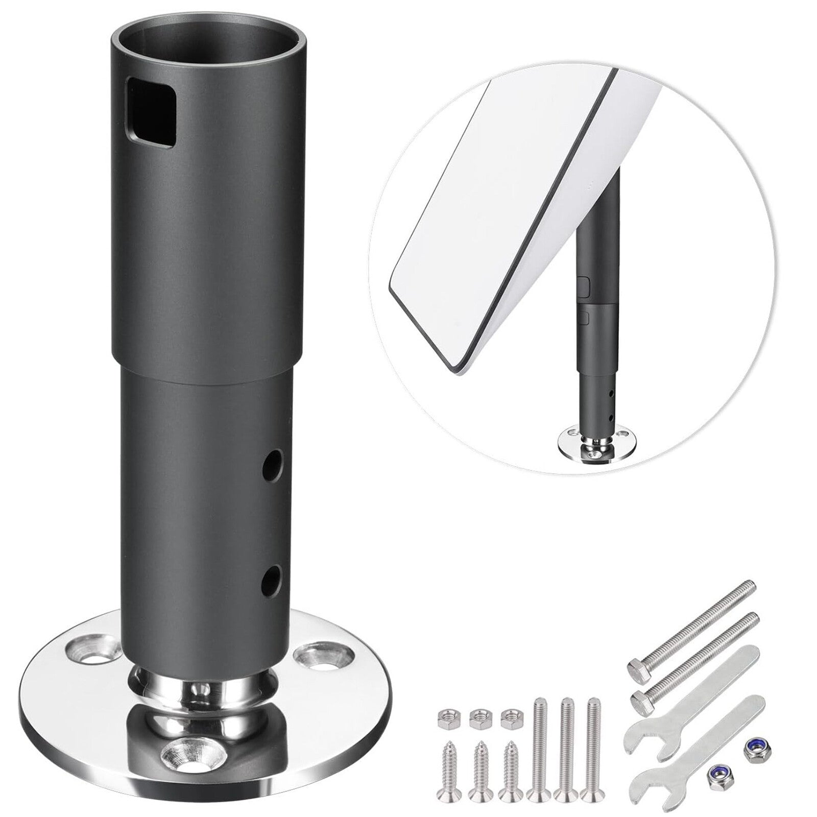 Aluminium Starlink V2 Mount Outdoor Marine Stand by Starlink