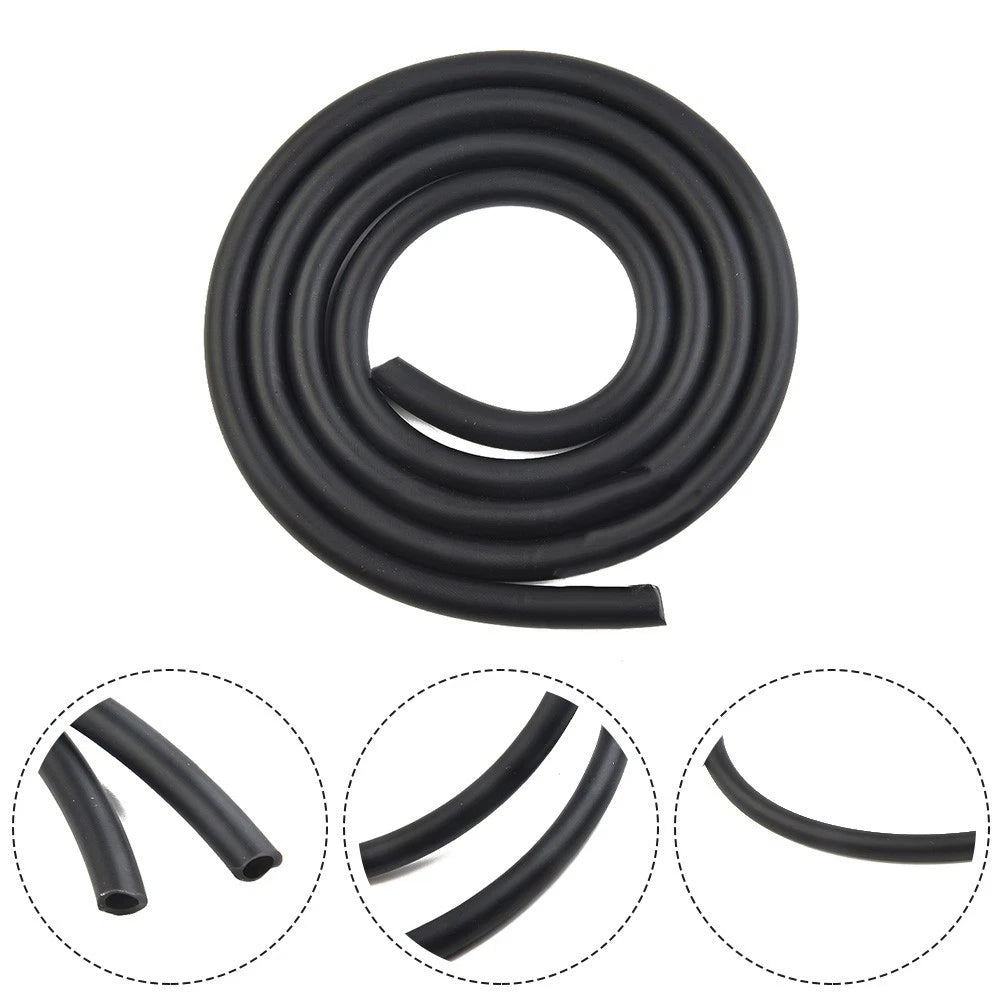 1m Black Fuel Hose With High Temperature Resistance 5mm Id 8mm Od