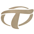 Tahoe Pontoon Boat Decal 084416PM Metallic Pewter by Tahoe