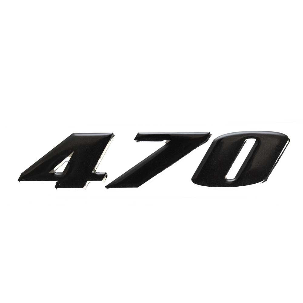 Sea Ray Boat Raised Decal 470 Sundancer Black Sticker by Sea Ray