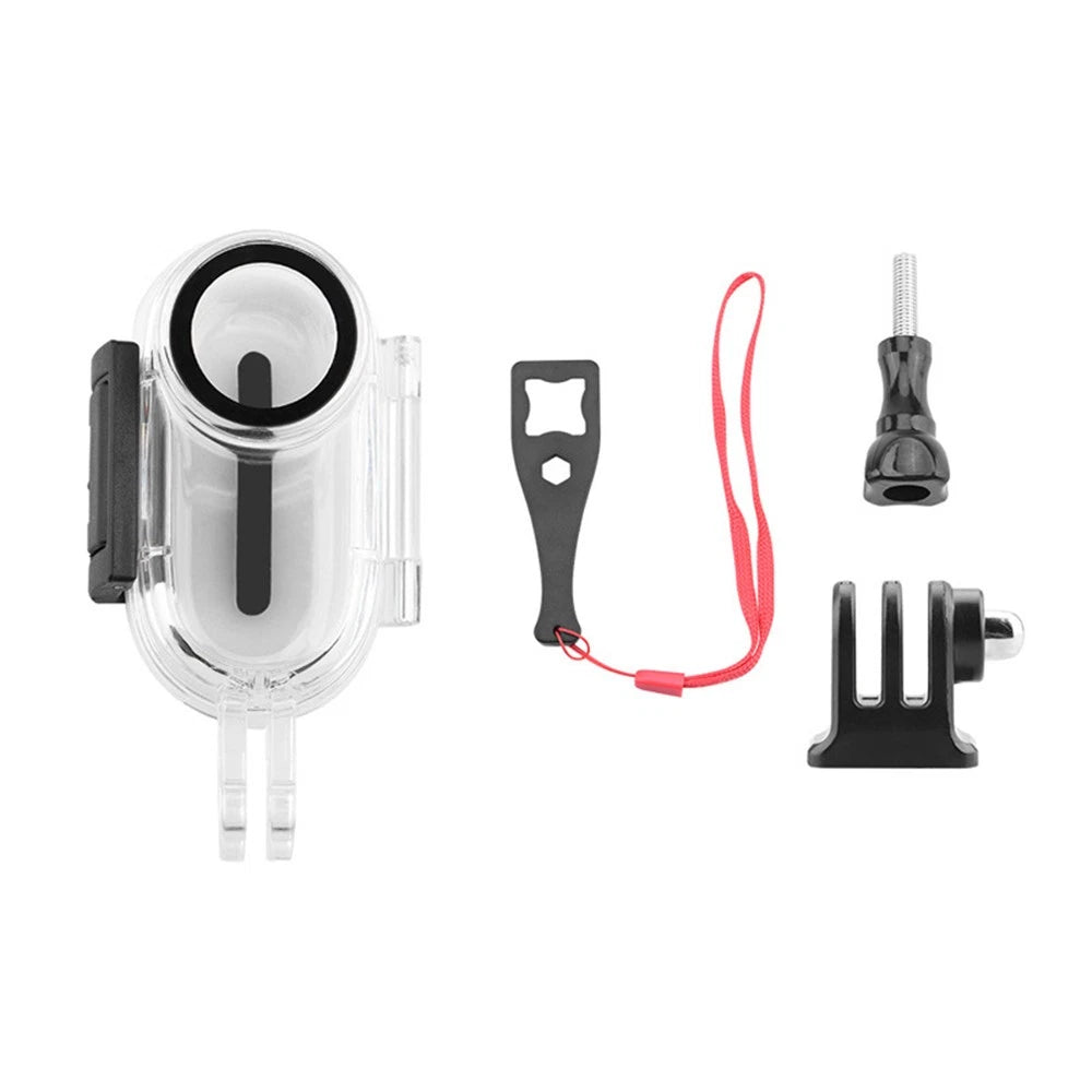 30m Waterproof Housing Shell Protective Cover Mount Adapter For