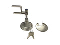 Marine Latch Face 2 7/16" Cutout 1 15/16" With Lock Kit