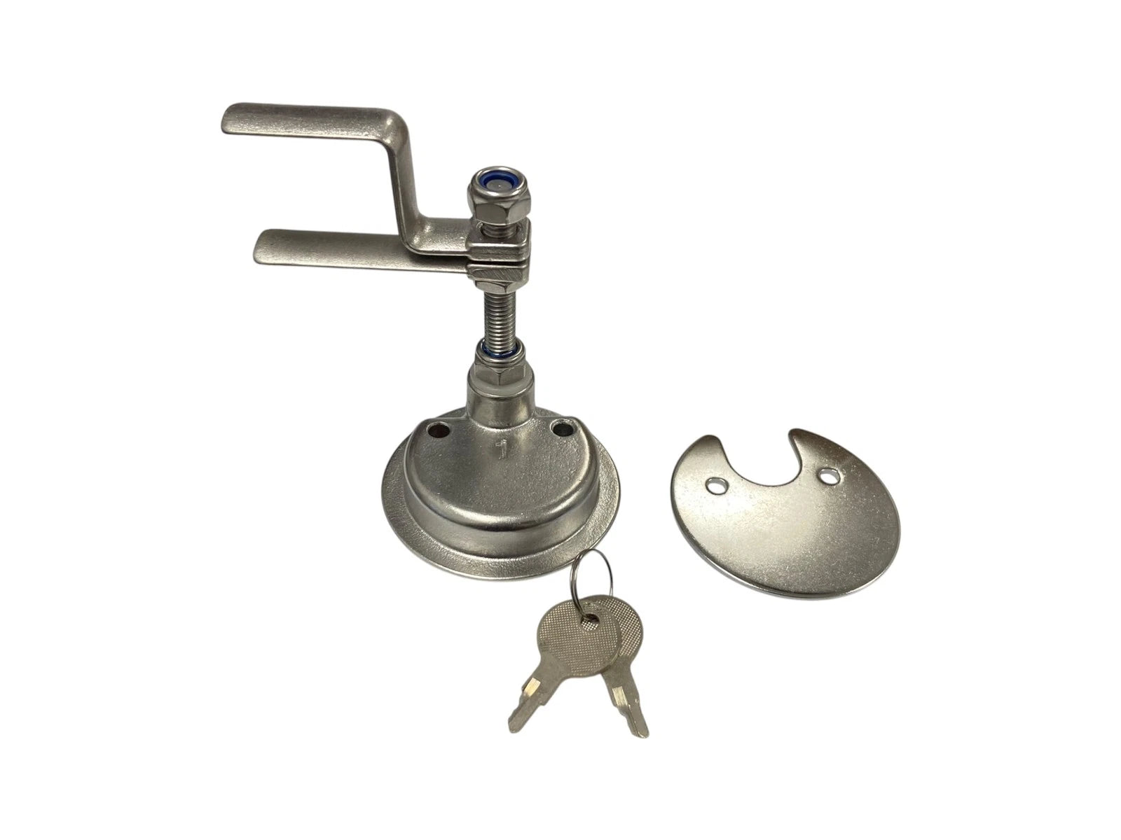 Marine Latch Face 2 7/16" Cutout 1 15/16" With Lock Kit
