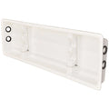 Blue Wave Boat Fishing Rod Holder Box | 52 1/2 X 13 1/2 Inch White