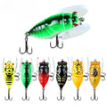 Floating Insect Lure with Rattles