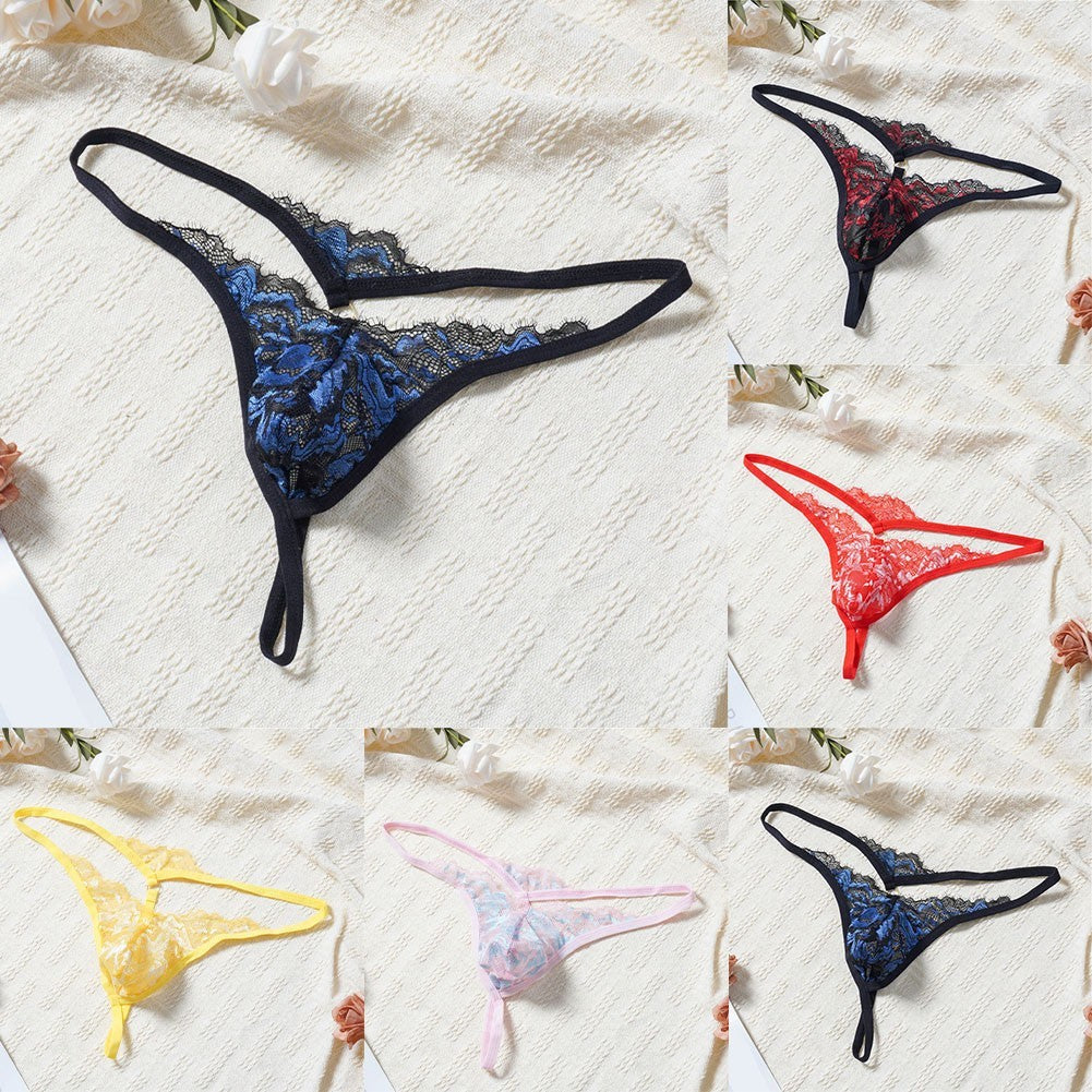 Men G-String Bulge Pouch Nightwear