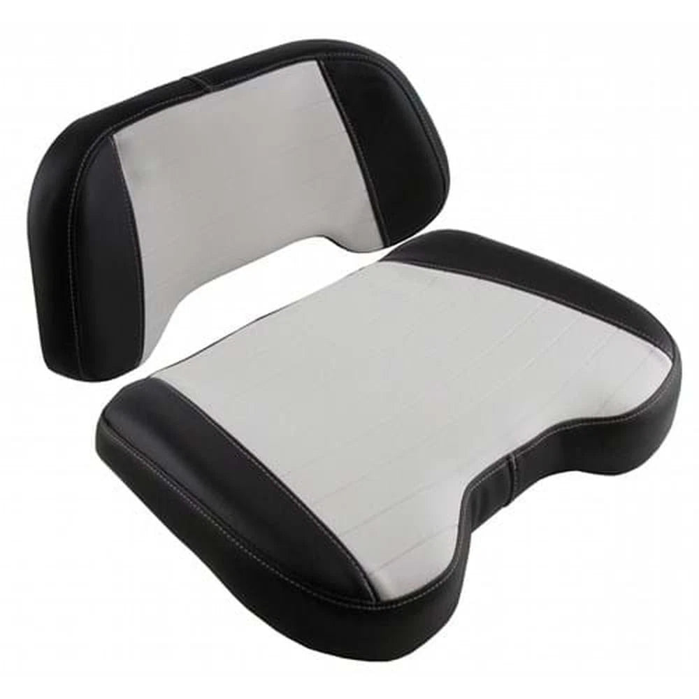 Sd243740e Cushion Set, Black & White Embossed Vinyl-(.) Fits Allis