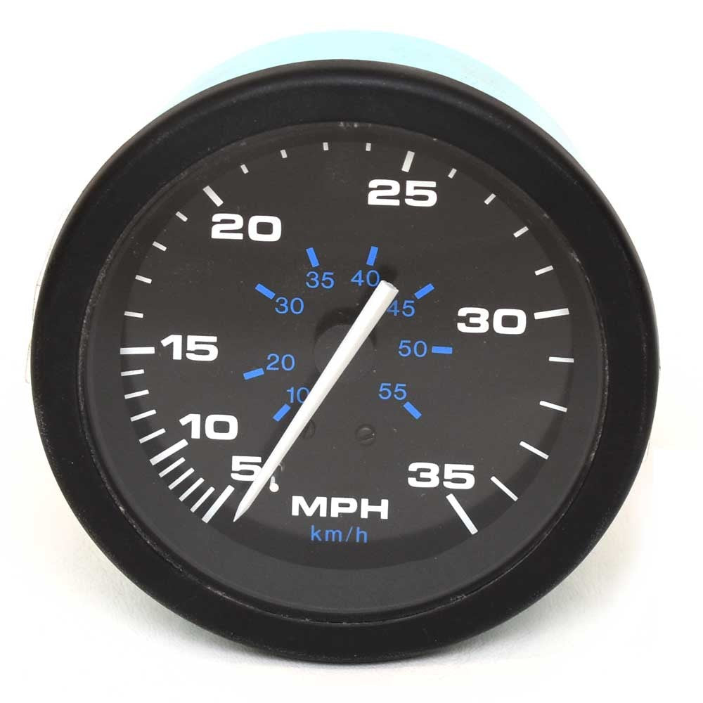 Veethree Boat Speedometer Gauge Lowe 3 1/4 Inch Black by Veethree