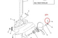 Yamaha Outboard Lower Unit Oil Seal O-ring for 25-30HP Models