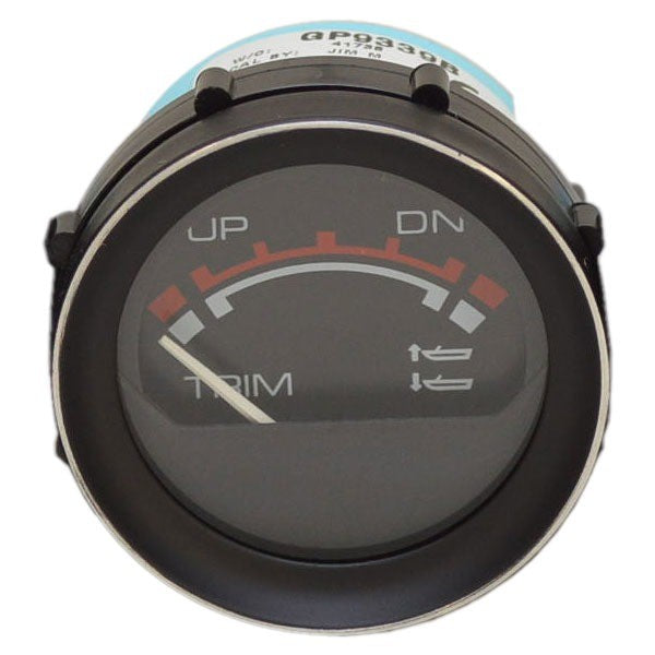 Boat Trim Gauge Mercury Yamaha Volvo 2 Inch Black by Faria
