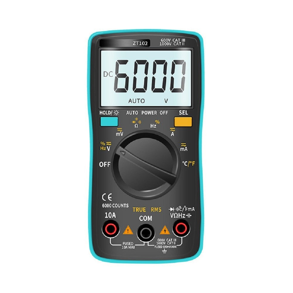Digital Multimeter Duty Cycle Temp Display