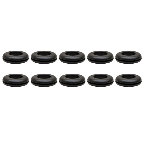 Grommets Marine Grade 5/8 Inch Black Rubber