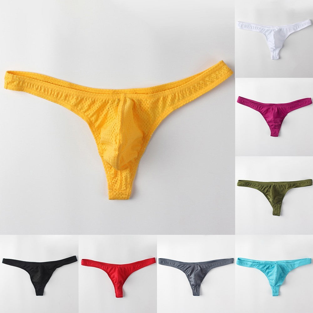 Men's Thong Underwear Breathable Fabric