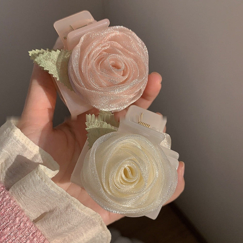 Hair Claw Clip Flower Lightweight Comfort