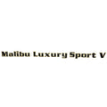 Malibu Boat Raised Decal Luxury Sport V by Malibu