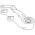 Lh Steering Arm Fits 2955 3055 6110 6110l 6120 6120l 6220 6220l 6300