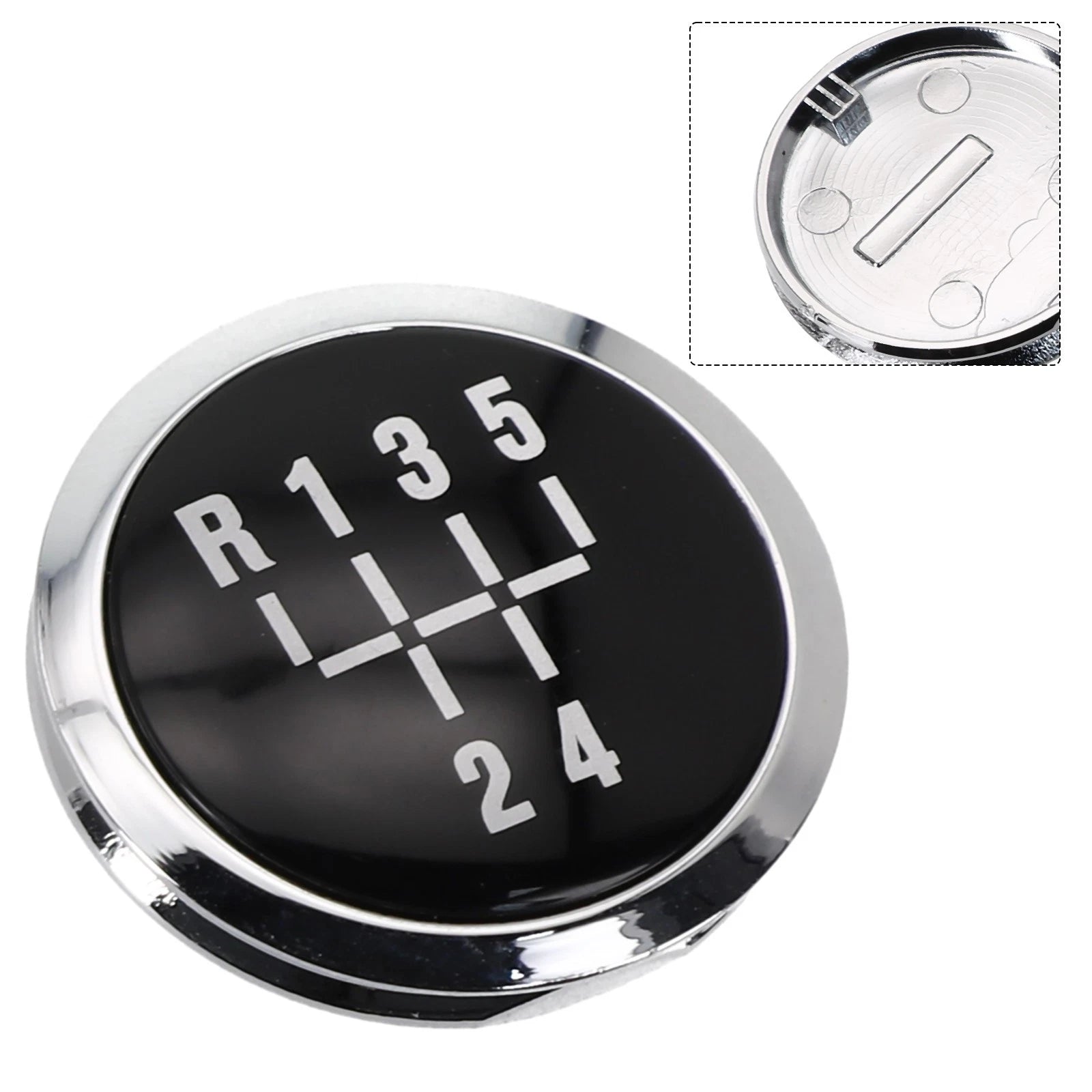 5 Speed Car Gear Knob Cap Top Badge For Vauxhall For Opel Practical