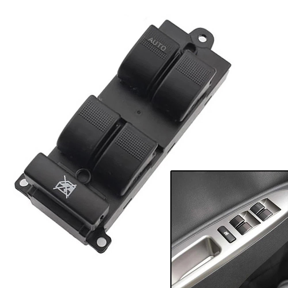 Black Plastic Left Front Power Glass Lifter Switch | Hook & Hull Co