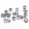 High Strength Steel Crankset Bolts Silver