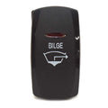 Carling Boat Rocker Switch | 2 Position Black Bilge 20a 12V