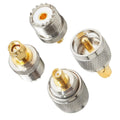 Uhf Pl259 To Sma Female Coax Connector 50 Ohm For Cb Radio Antenna Swr